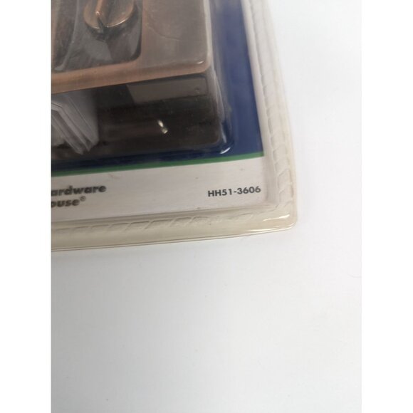 Privacy Pocket Door Latch Hardware House Bronze HH51-3606 - Picture 2 of 4